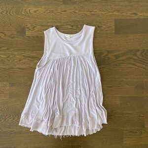 Liberty Garden Lavender Lilac Purple Flowy Tank from Anthropologie - Medium